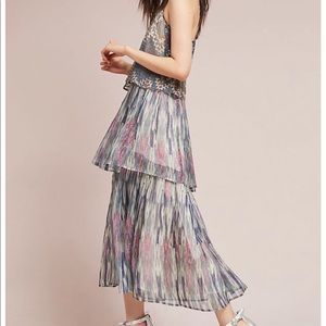 Josie Tiered Maxi Dress by Meadow Rue from Anthro